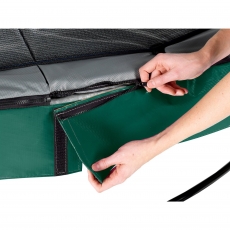 Батут з сіткою Exit Elegant Premium 3050 мм green